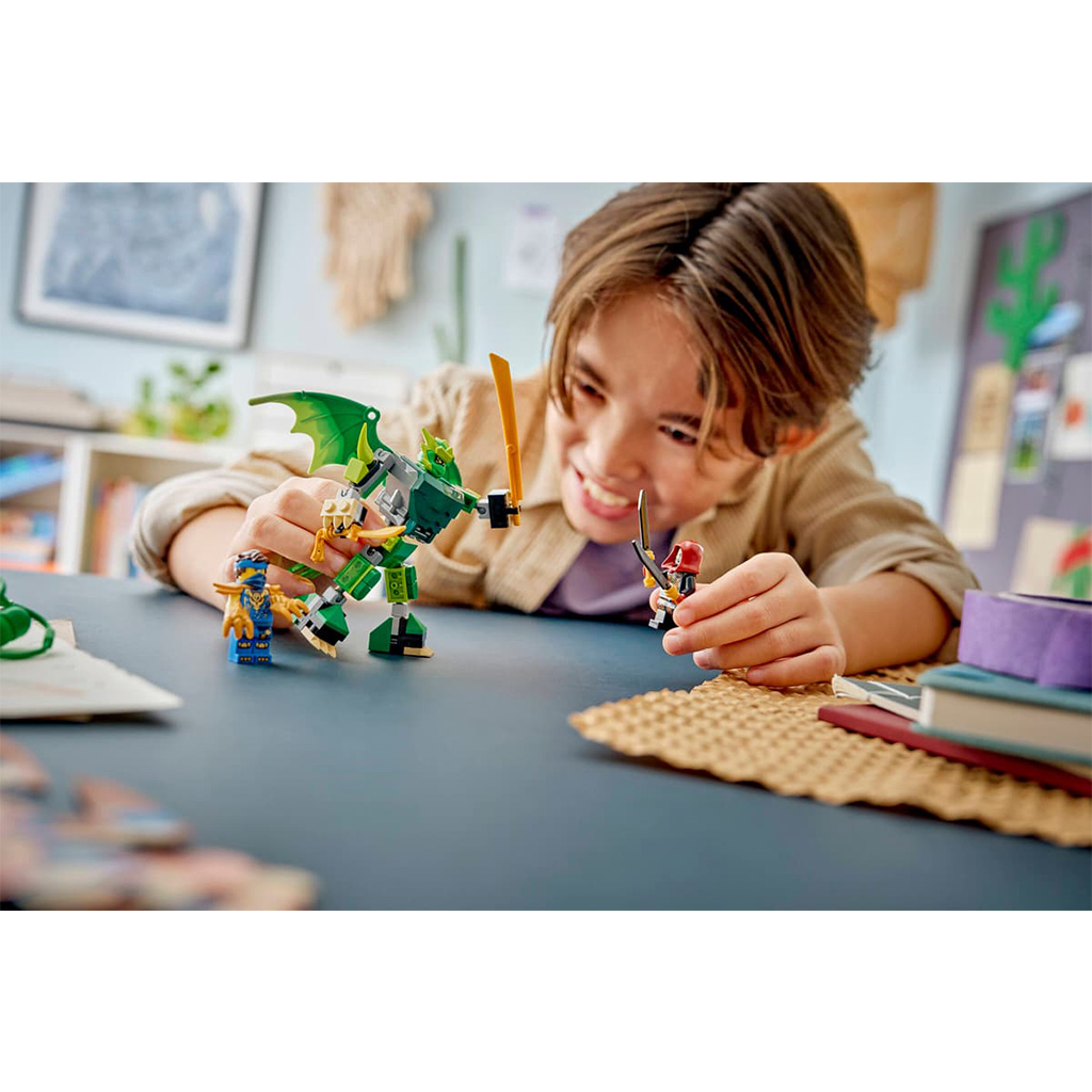 imagen de LEGO® Ninjago: Armadura de dragón de Lloyd, paquete de combate (71862) 4