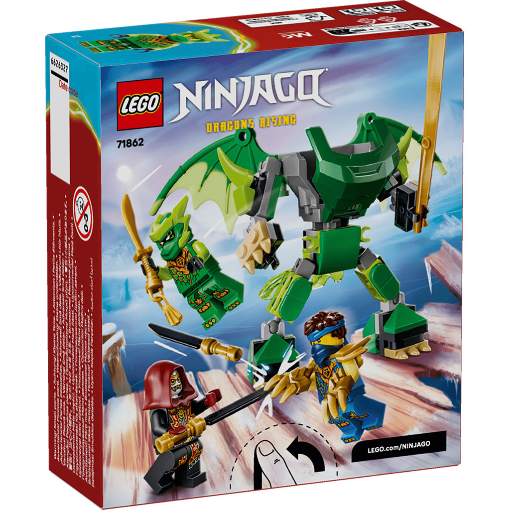 imagen de LEGO® Ninjago: Armadura de dragón de Lloyd, paquete de combate (71862) 7
