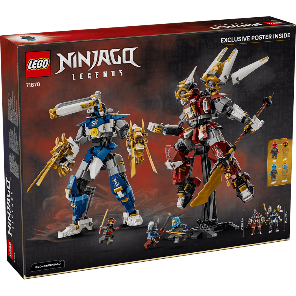 imagen de LEGO® Ninjago: Armaduras de titán gemelas (71870) 9