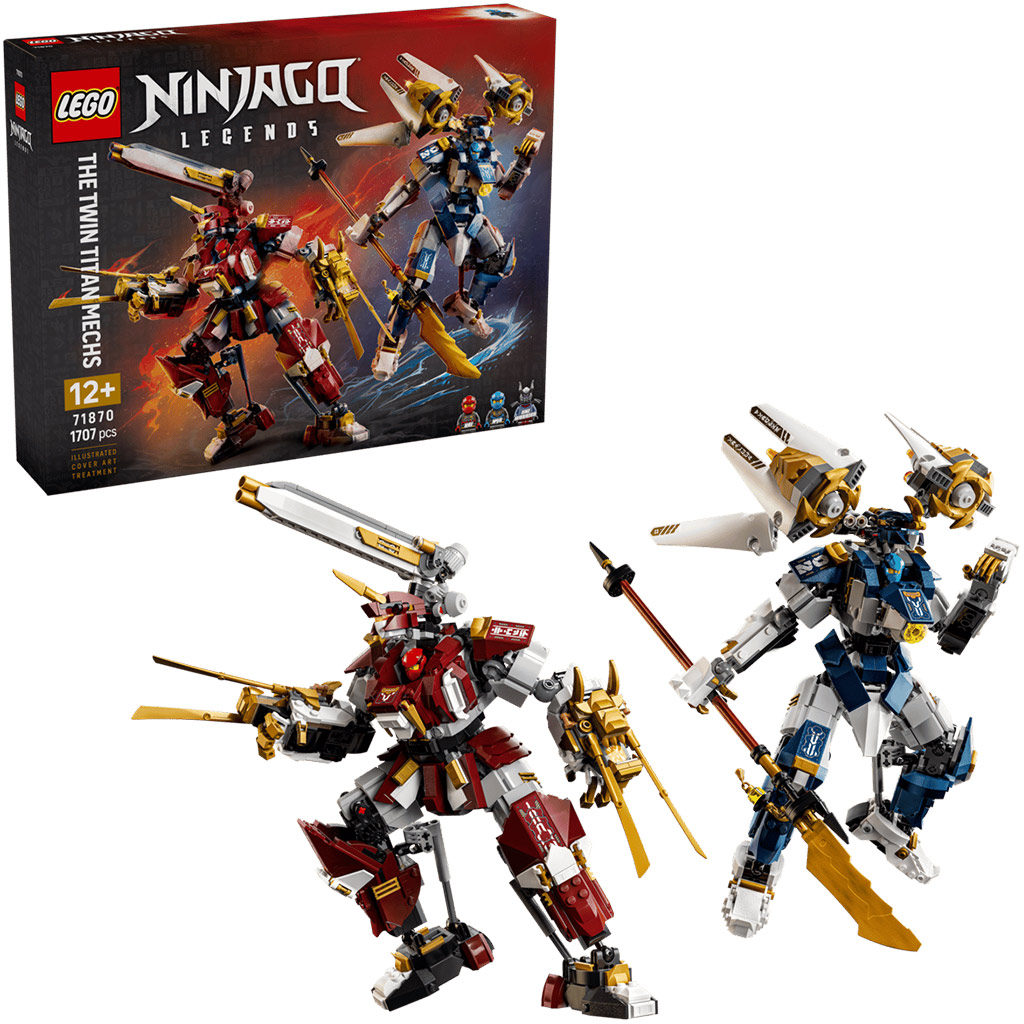 imagen de LEGO® Ninjago: Armaduras de titán gemelas (71870) 1