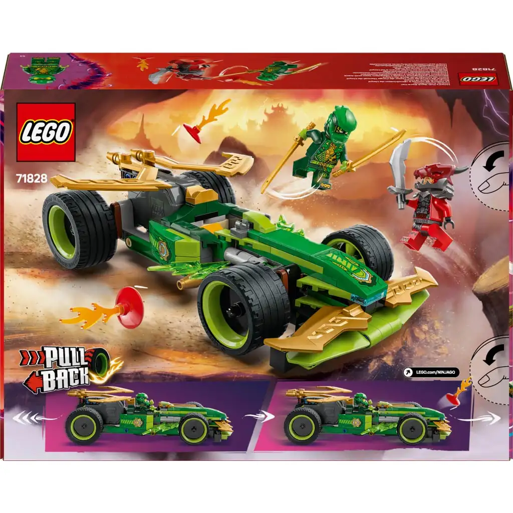 imagen de LEGO® Ninjago: Coche de carreras de Lloyd a tracción (71828) 2