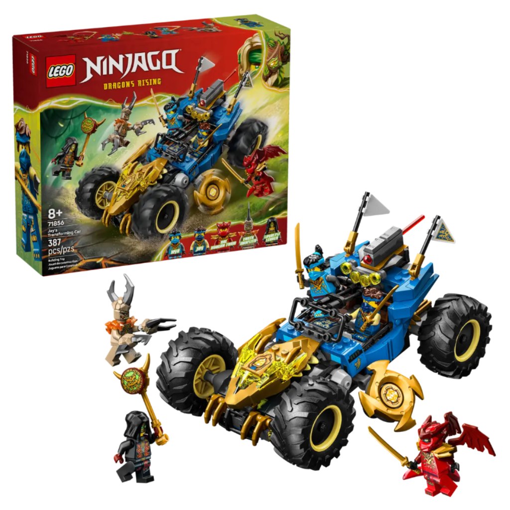 imagen de LEGO® Ninjago: El coche transformable de Jay (71856) 1