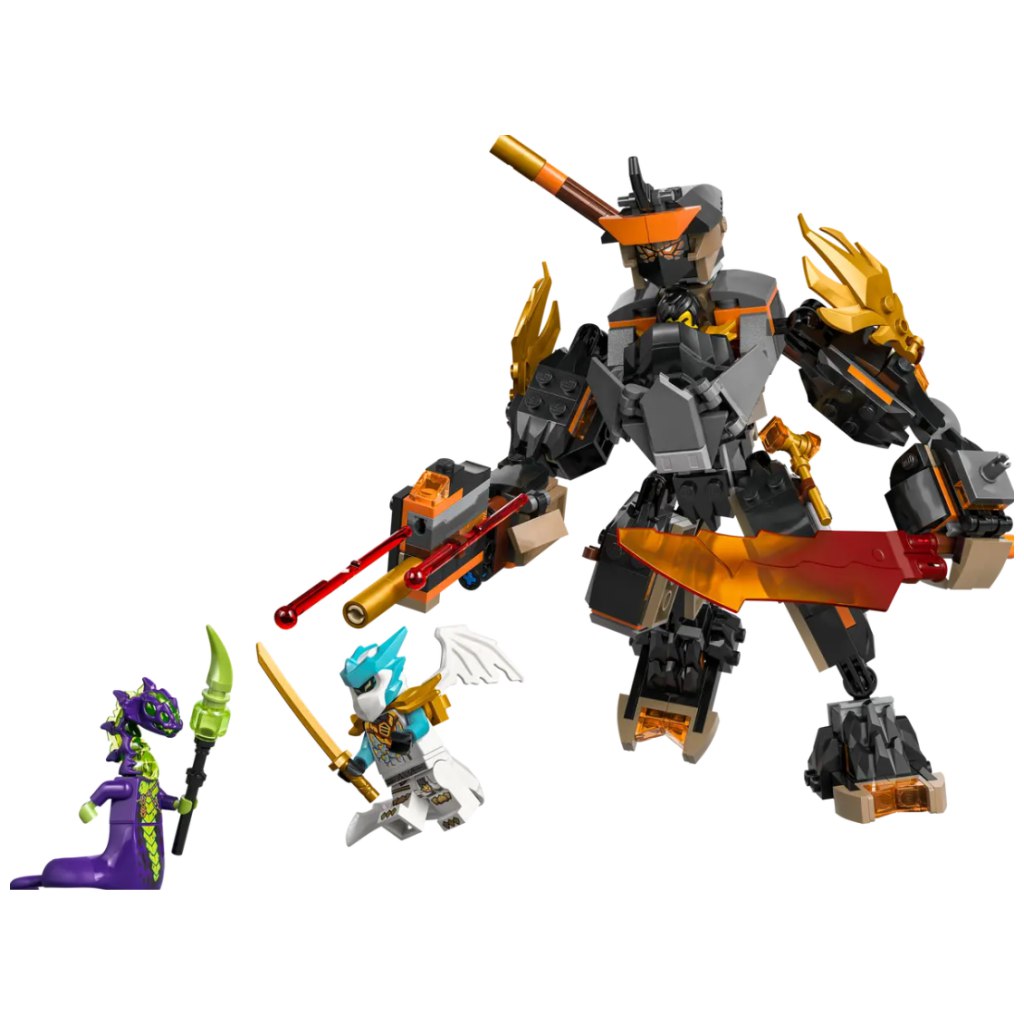 imagen de LEGO® Ninjago: El robot de acción de Cole y el Dragón Zane (71854) 2