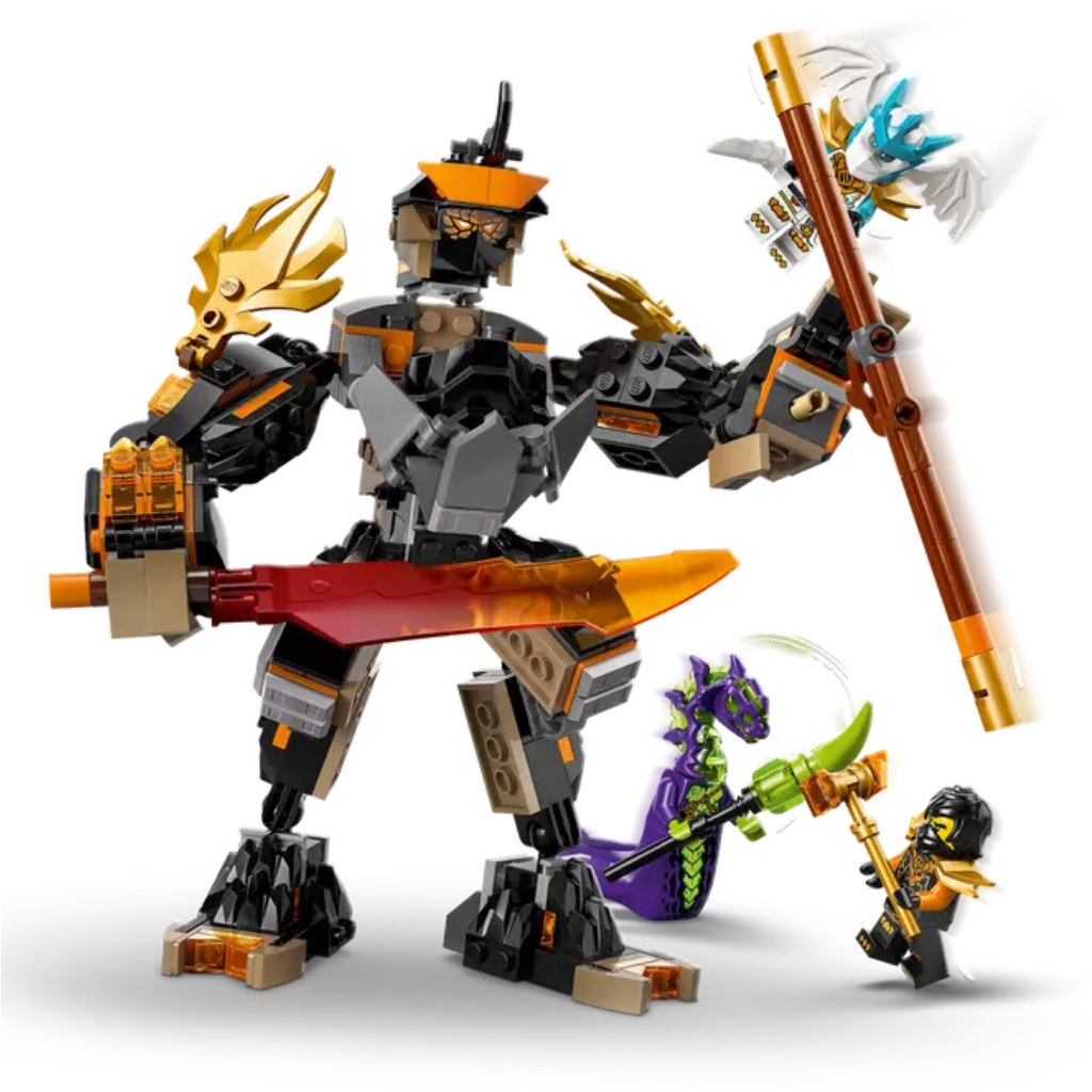imagen de LEGO® Ninjago: El robot de acción de Cole y el Dragón Zane (71854) 3