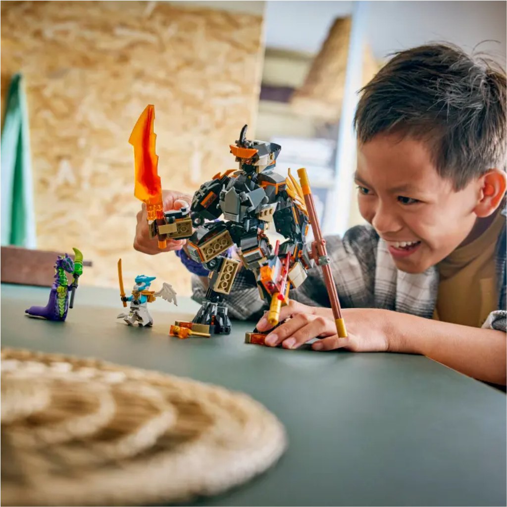 imagen de LEGO® Ninjago: El robot de acción de Cole y el Dragón Zane (71854) 4