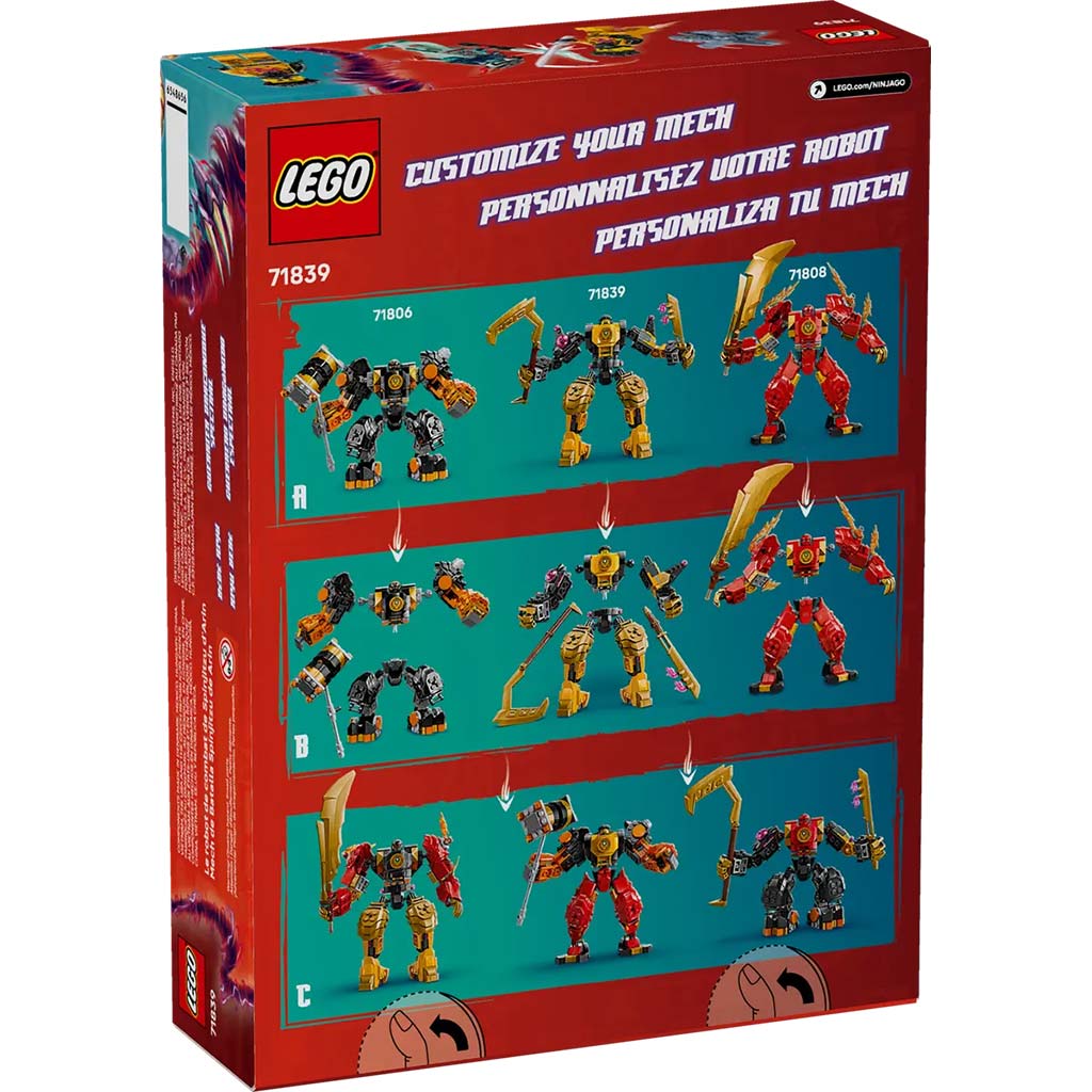 imagen de LEGO® Ninjago: el robot de combate Arin Spinjitzu (71839) 2