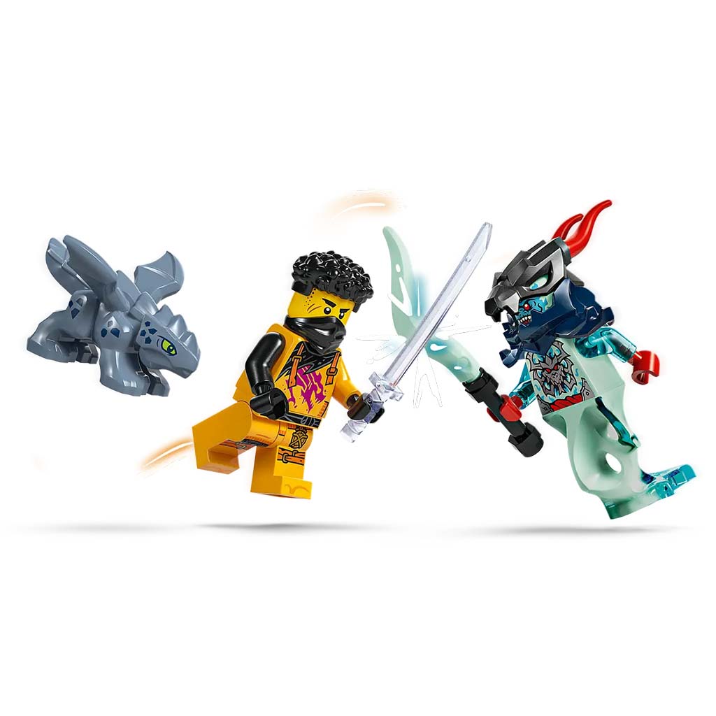 imagen de LEGO® Ninjago: el robot de combate Arin Spinjitzu (71839) 4