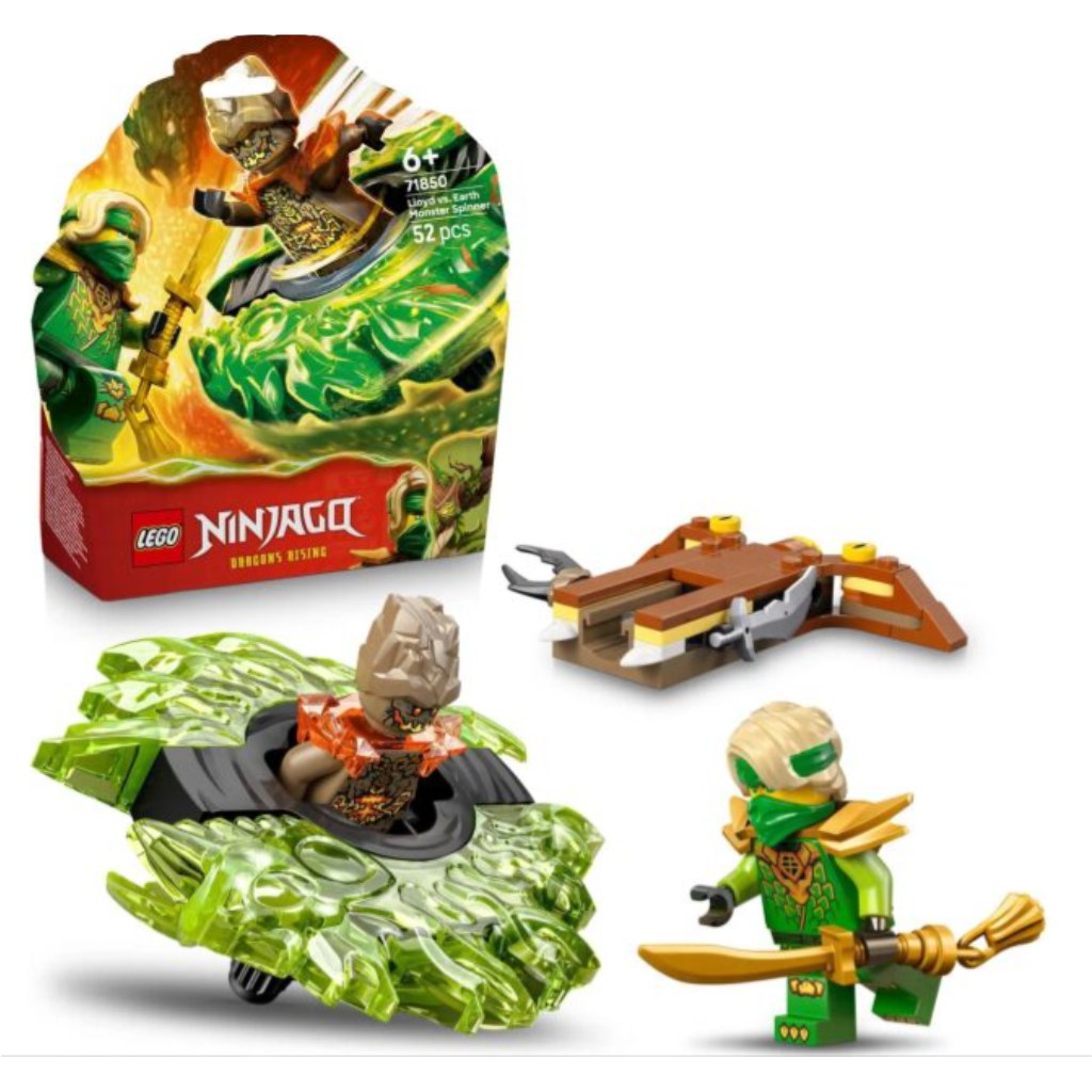 imagen de LEGO® Ninjago: El trompo de Lloyd contra el monstruo de tierra (71850) 1
