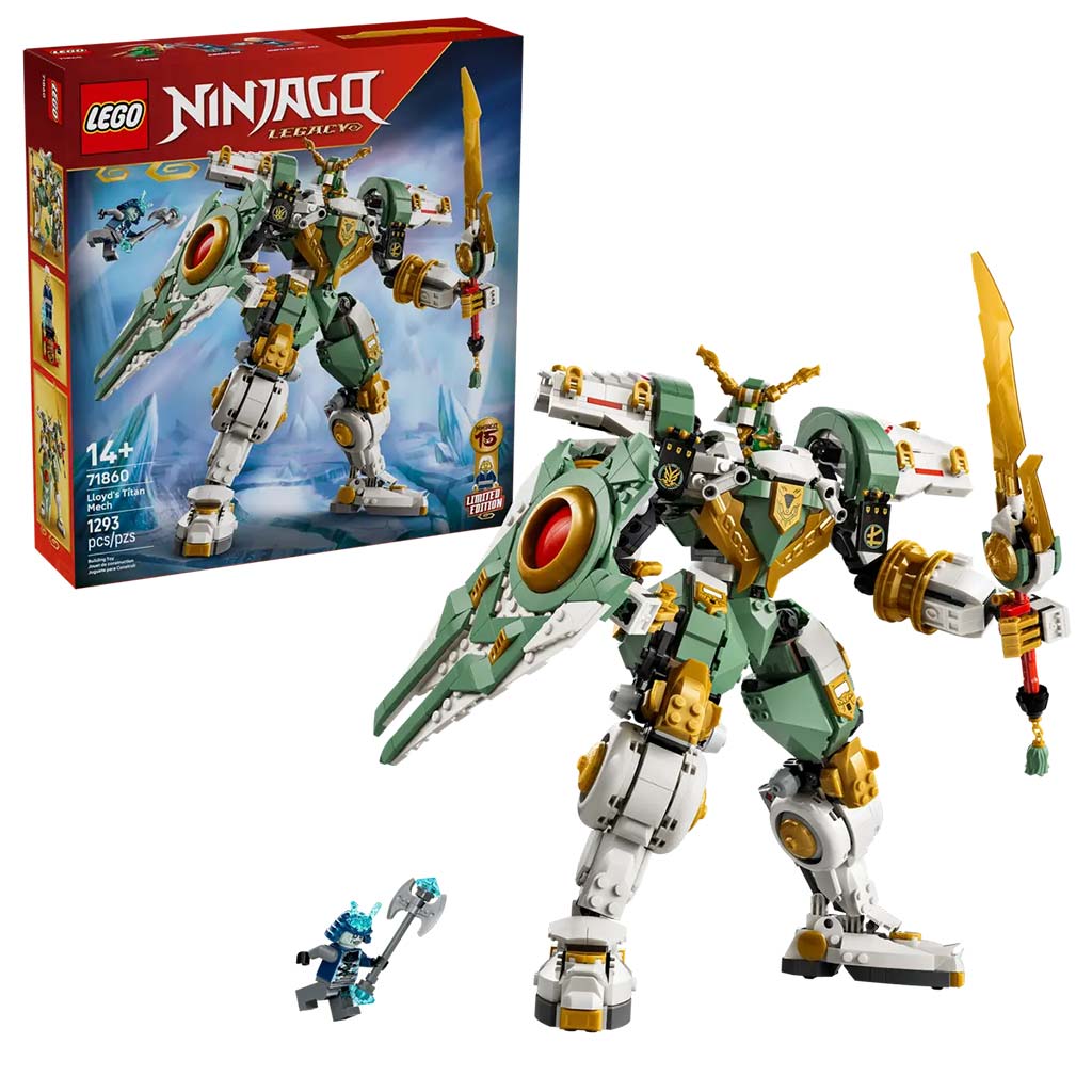 imagen de LEGO® Ninjago: la armadura de titanio de Lloyd para el 15º aniversario (71860) 1