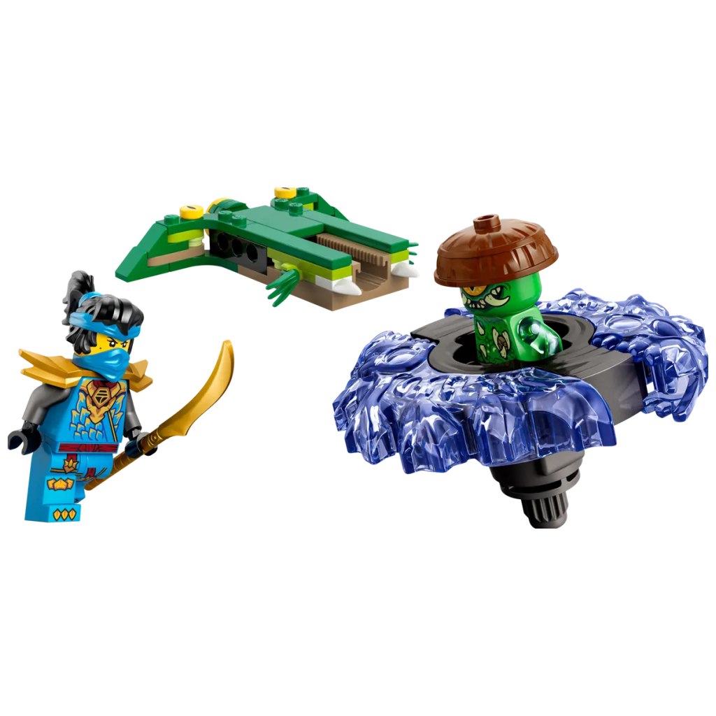 imagen de LEGO® Ninjago: Nya contra un monstruo mutante peonza (71849) 2