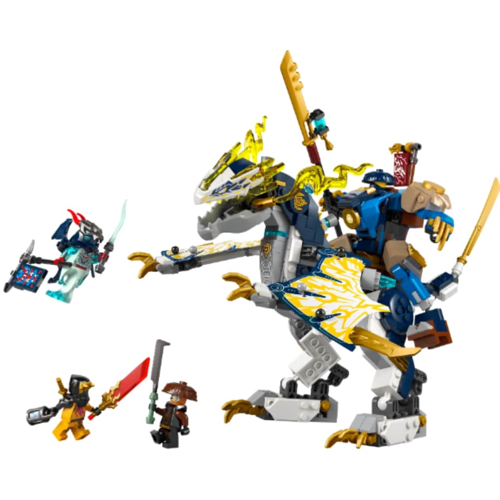 imagen de LEGO® Ninjago: Robot caballero dragón rojo (71843) 2