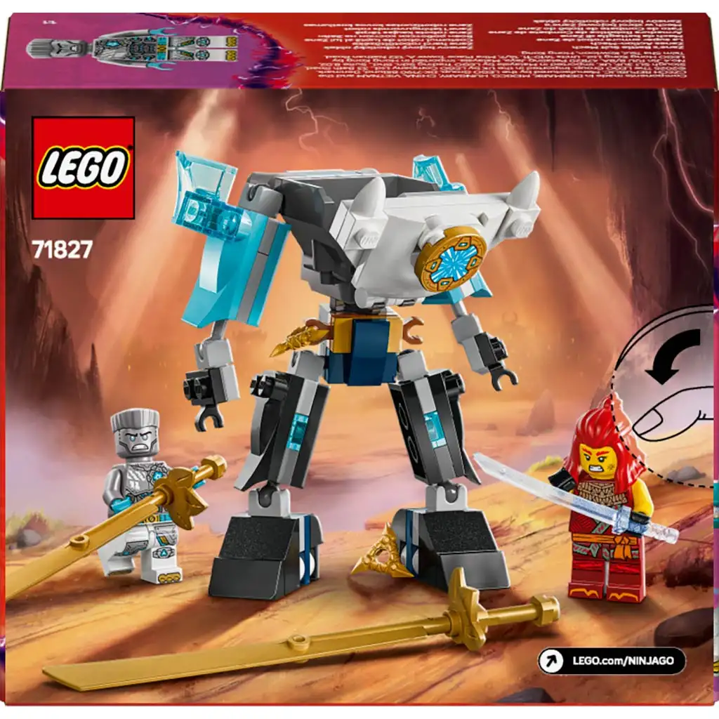 imagen de LEGO® Ninjago: Traje de combate de Zane (71827) 2
