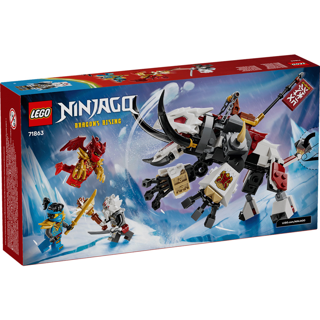 imagen de LEGO® Ninjago: Zilvar y Grimtak, el monstruo dragón (71863) 7
