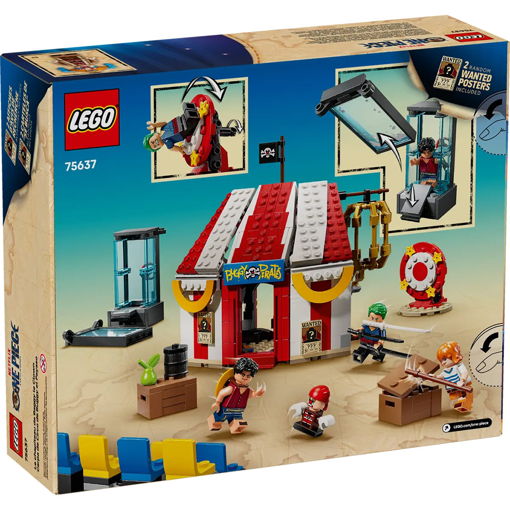 imagen de LEGO® One Piece: Buggy, la carpa del payaso del circo (75637) 6