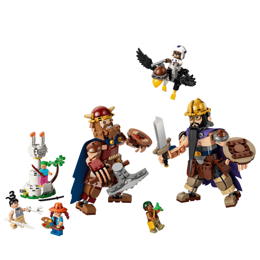 imagen de LEGO® One Piece: Dorry vs. Brogy – Los gigantes del Jardín Pequeño (75644) 2
