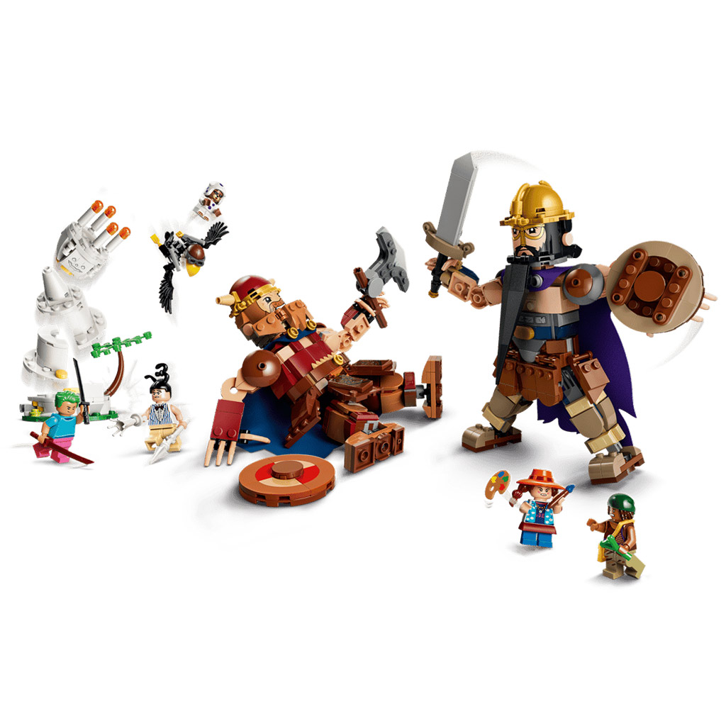imagen de LEGO® One Piece: Dorry vs. Brogy – Los gigantes del Jardín Pequeño (75644) 3