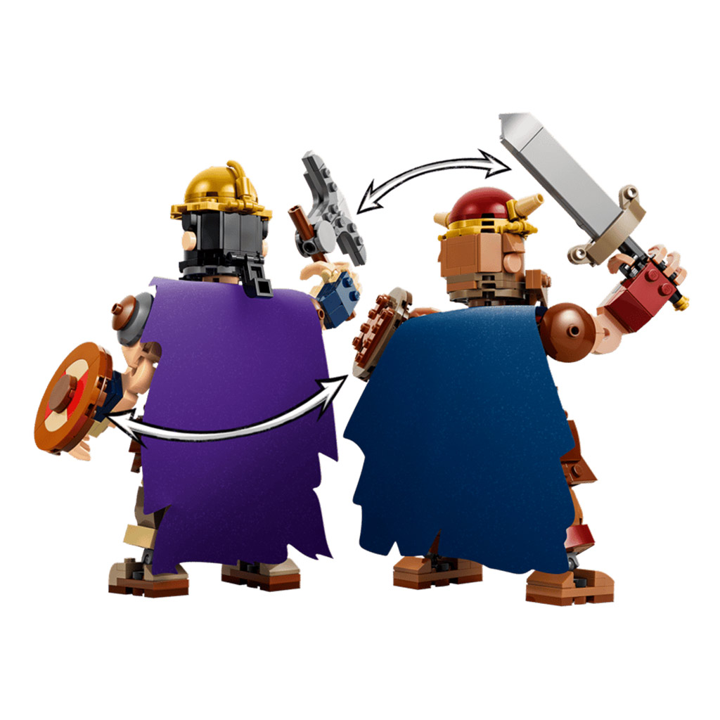 imagen de LEGO® One Piece: Dorry vs. Brogy – Los gigantes del Jardín Pequeño (75644) 5