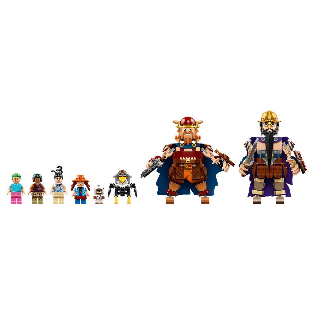 imagen de LEGO® One Piece: Dorry vs. Brogy – Los gigantes del Jardín Pequeño (75644) 6