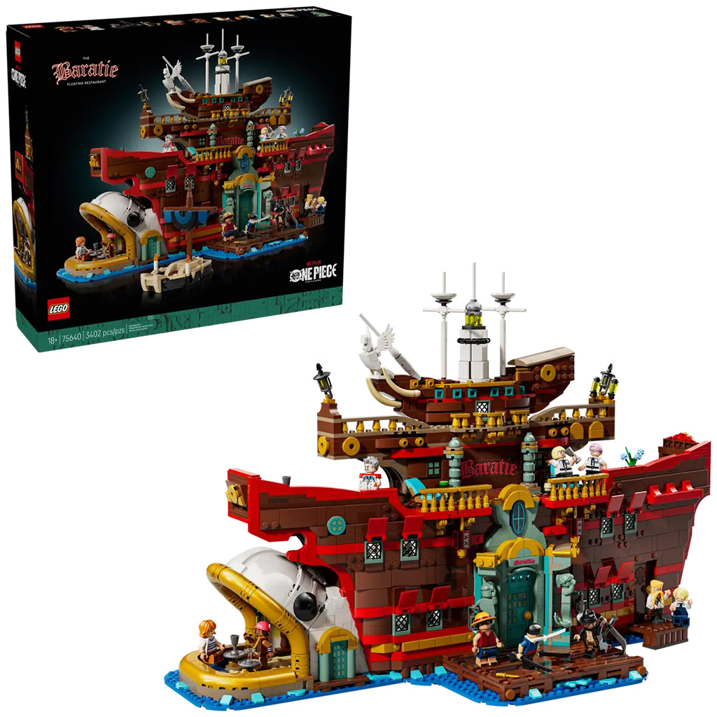 imagen de LEGO® One Piece: El restaurante Baratie flotante (75640) 1