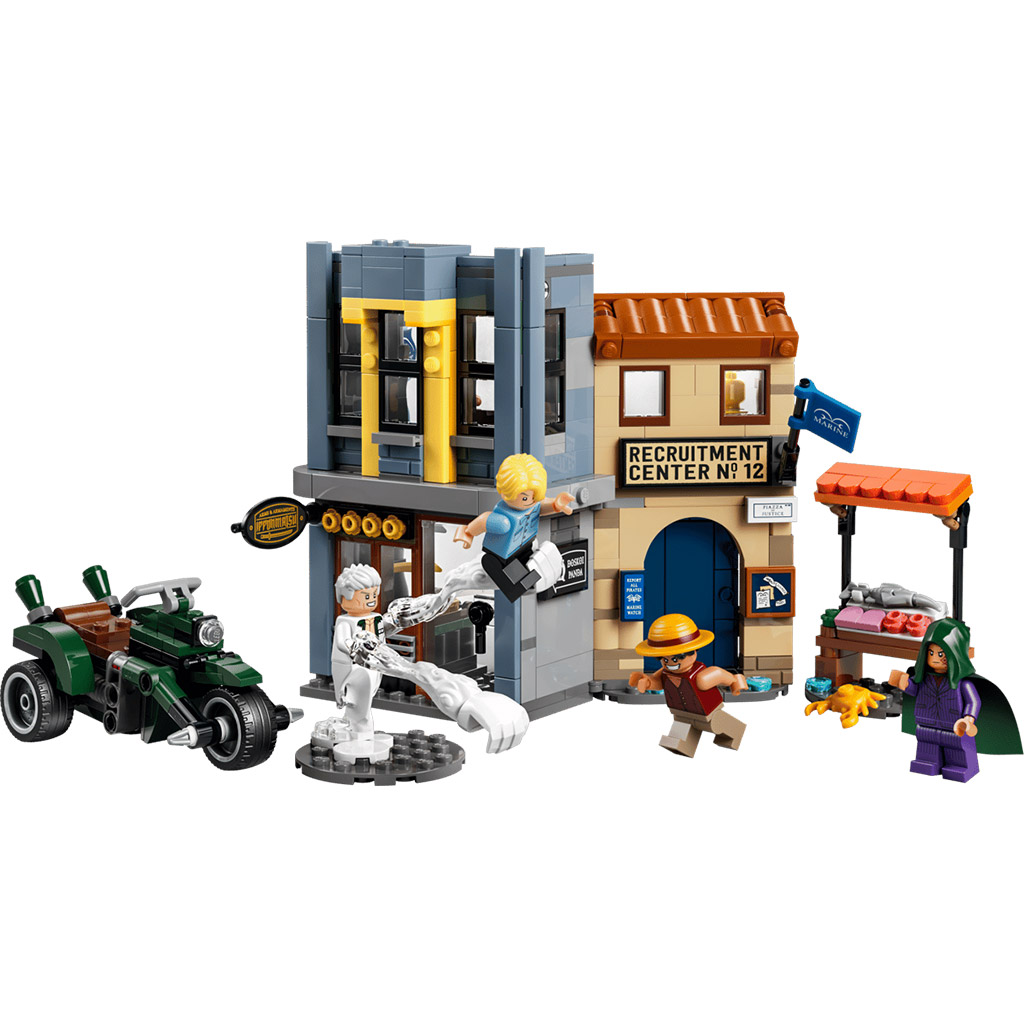 imagen de LEGO® One Piece: Enfrentamiento con el Capitán Smoker (75642) 2