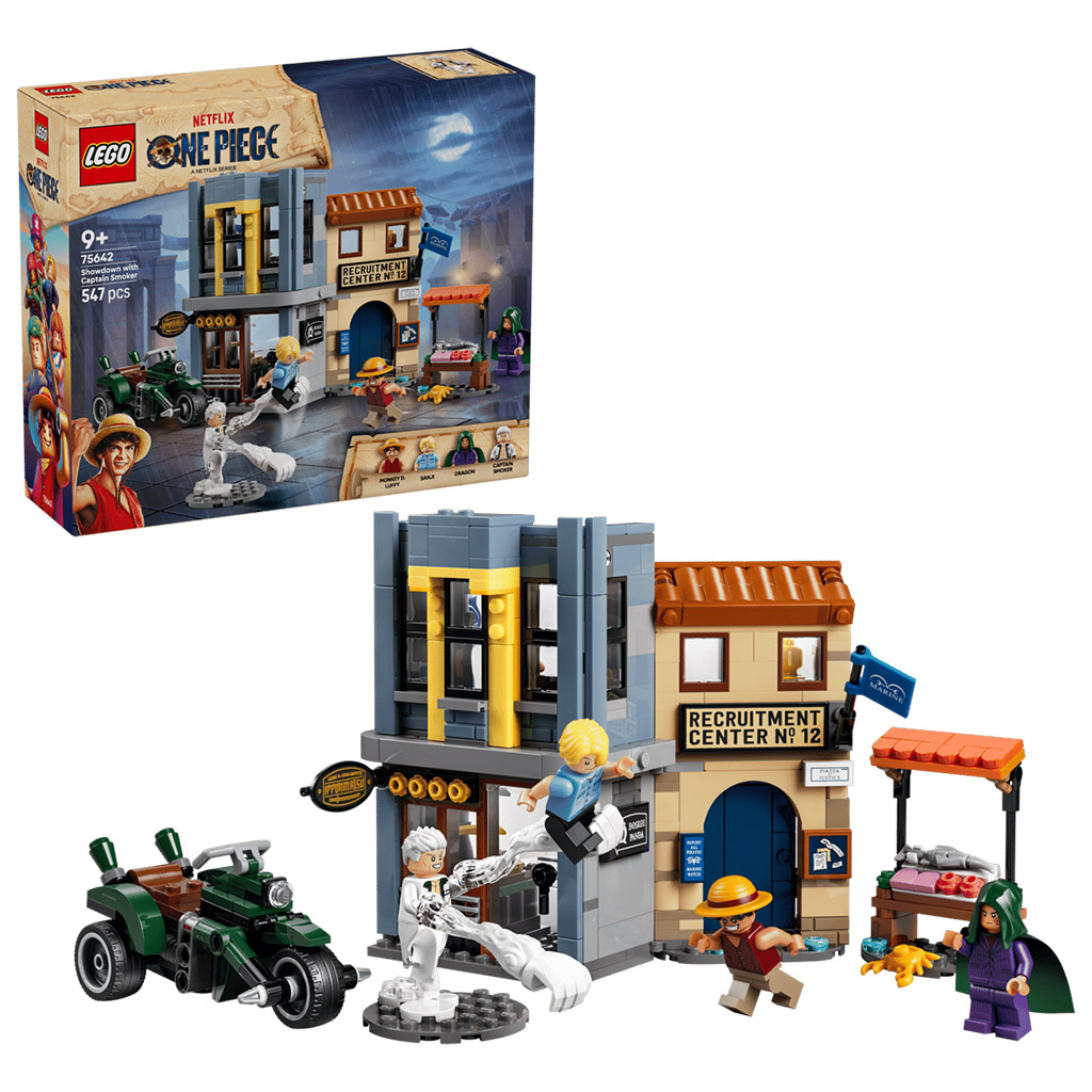 imagen de LEGO® One Piece: Enfrentamiento con el Capitán Smoker (75642) 1
