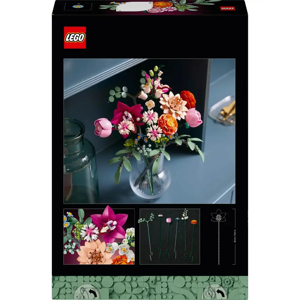 imagen de LEGO®: Ramo de flores rosa de Lego (10342) 2