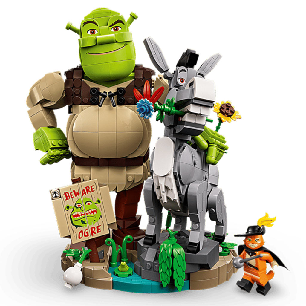 imagen de LEGO®: Shrek, Asno y Gato con Botas (72423) 5
