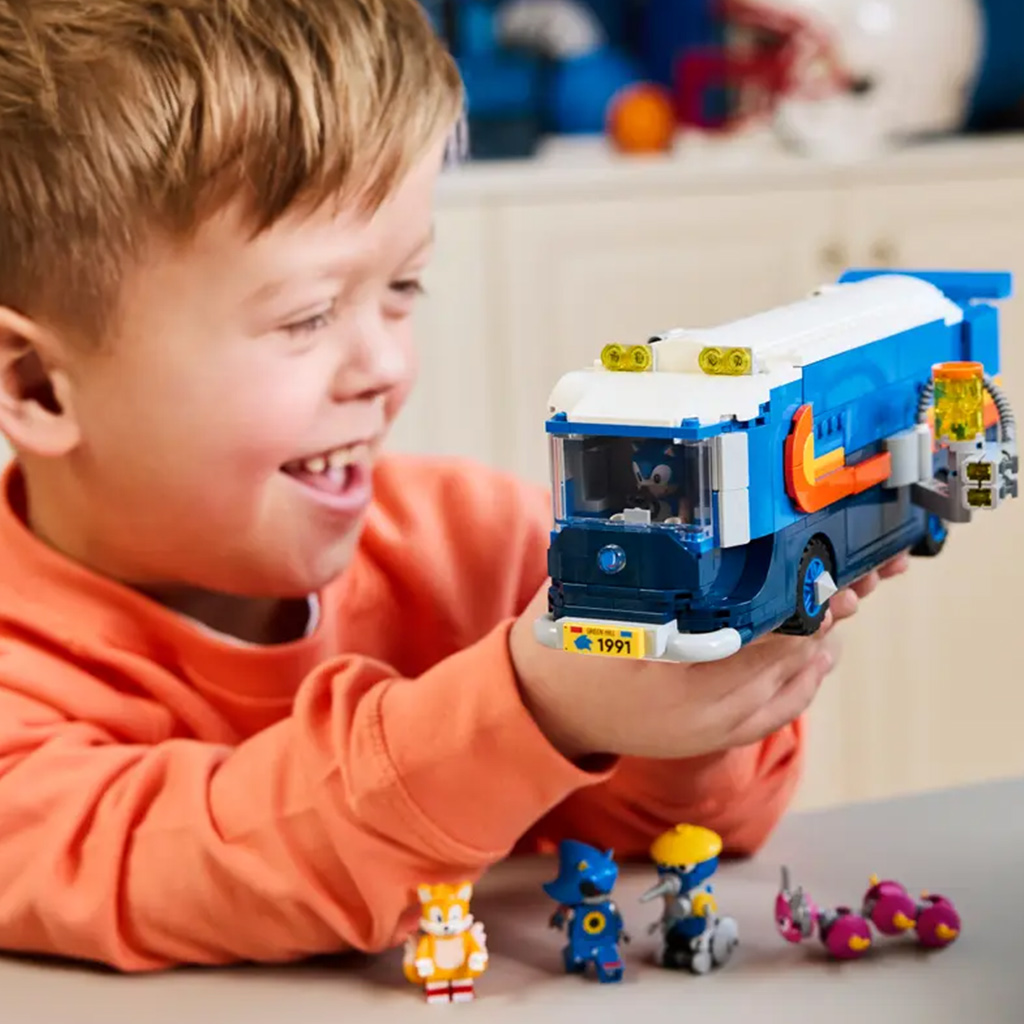 imagen de LEGO® Sonic the Hedgehog™: Base de vehículos del equipo Sonic (77006) 5