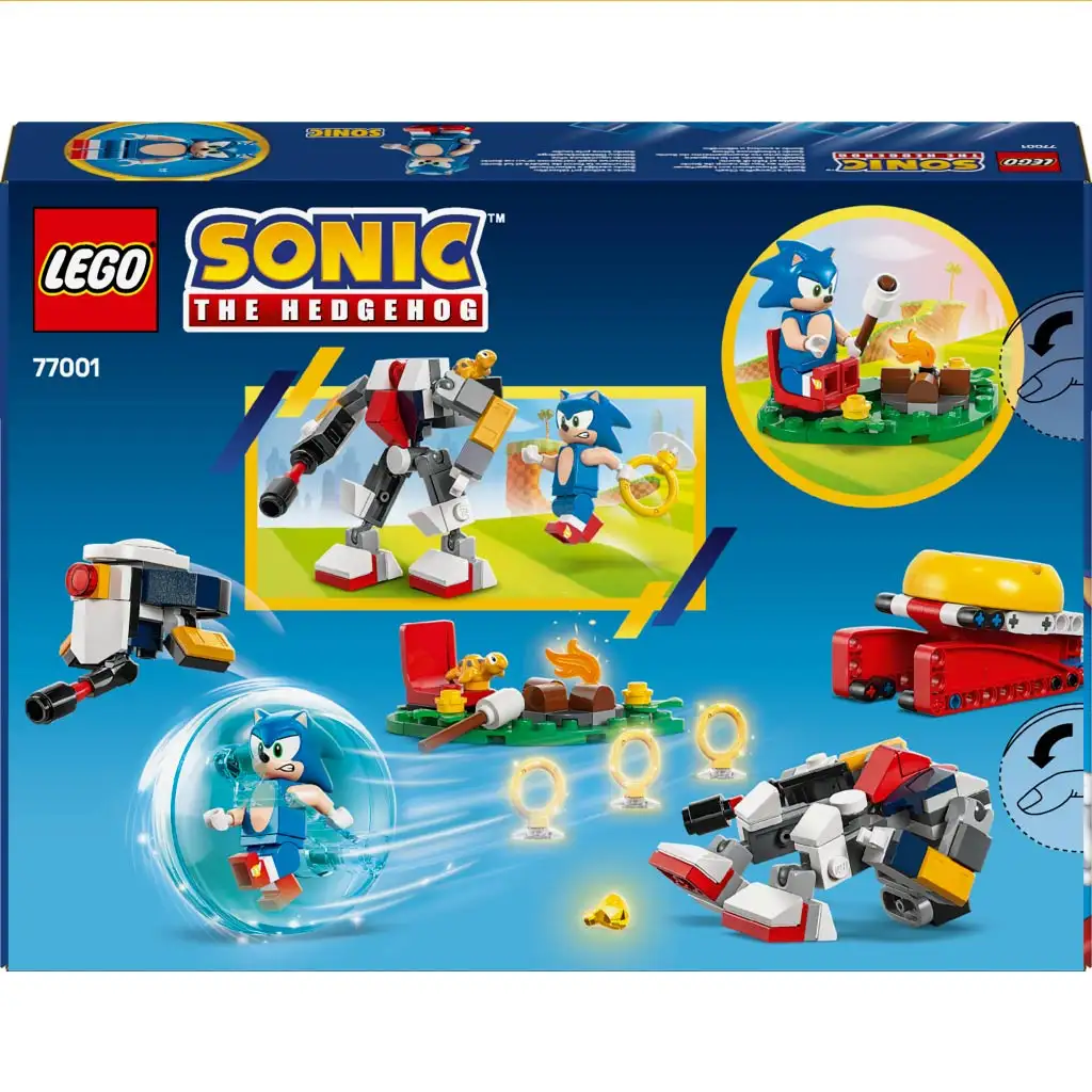 imagen de LEGO® Sonic the Hedgehog™: La batalla de Sonic junto a la fogata (77001) 5