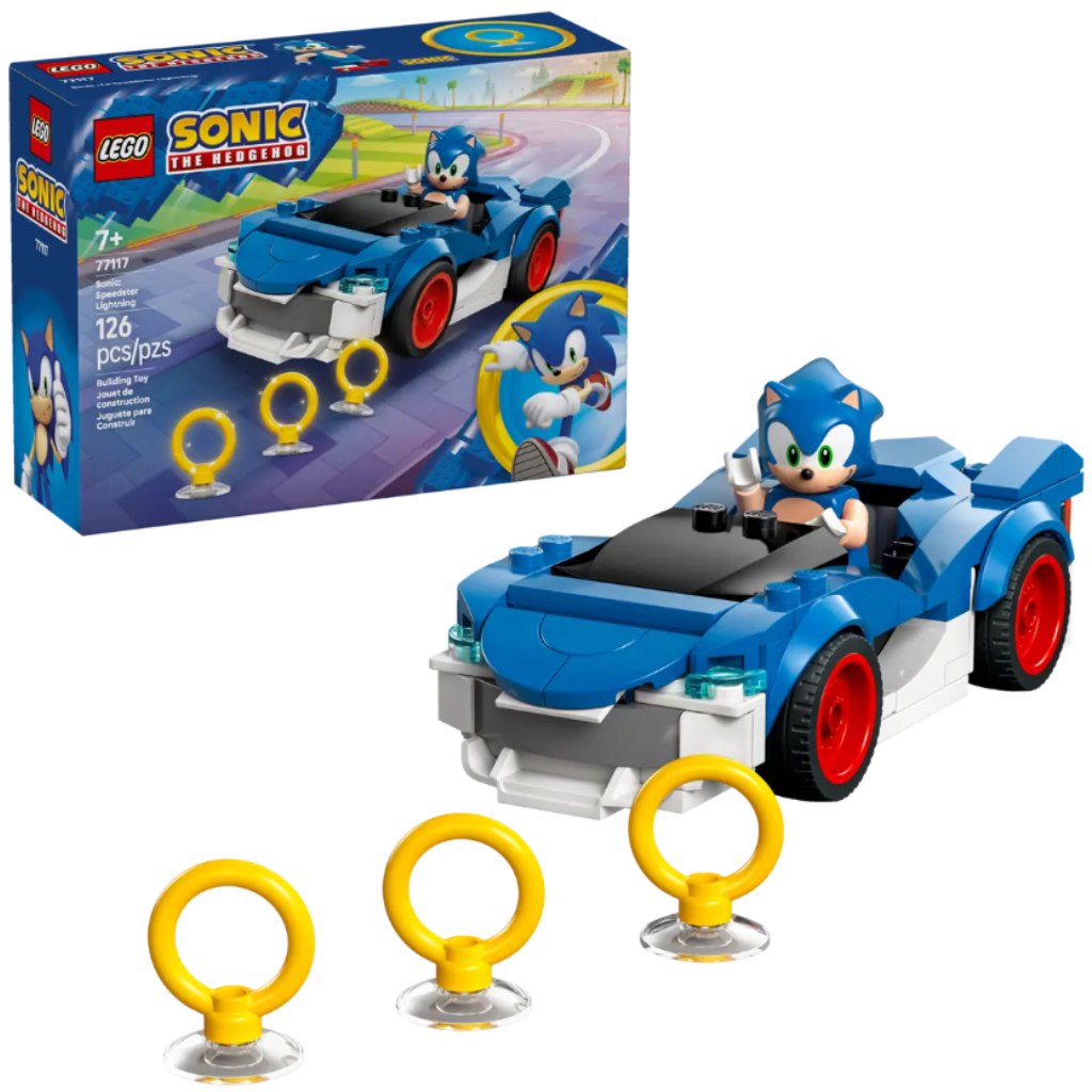 imagen de LEGO® Sonic the Hedgehog™: Sonic: Velocista Relámpago (77117) 1