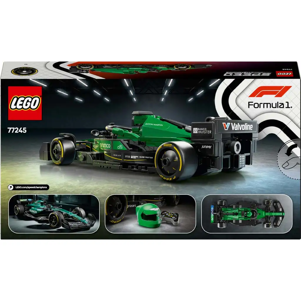 imagen de LEGO® Speed Champions: Aston Martin Aramco F1® AMR24 coche de carreras (77245) 2