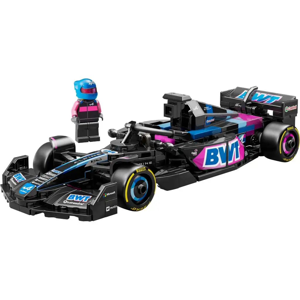 imagen de LEGO® Speed Champions: BWT Alpine F1® Team A524 coche de carreras (77248) 4