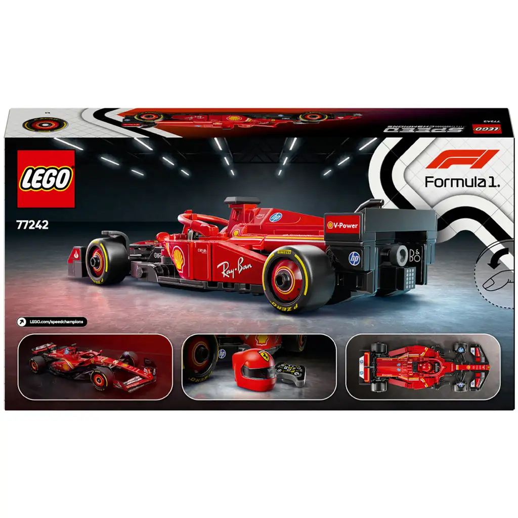 imagen de LEGO® Speed Champions: Ferrari SF-24 F1® coche de carreras (77242) 2