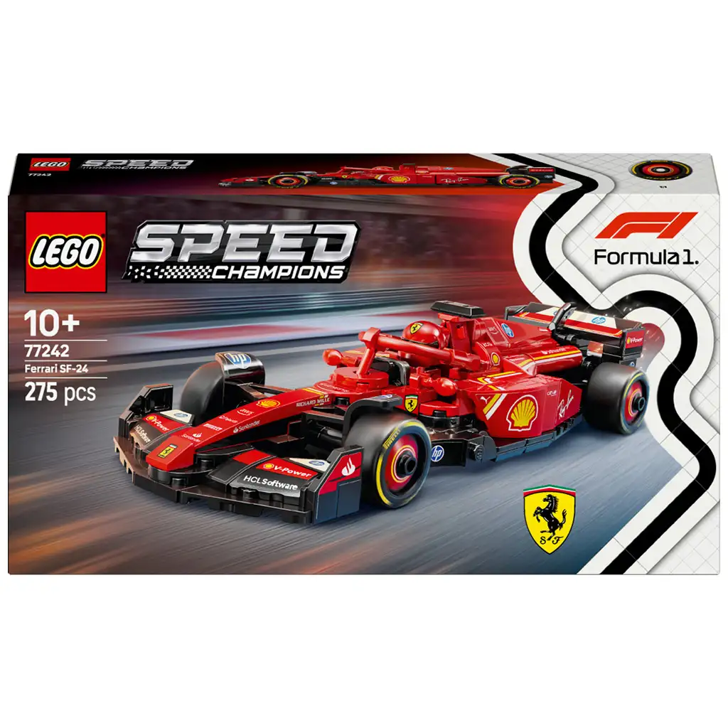 imagen de LEGO® Speed Champions: Ferrari SF-24 F1® coche de carreras (77242) 1
