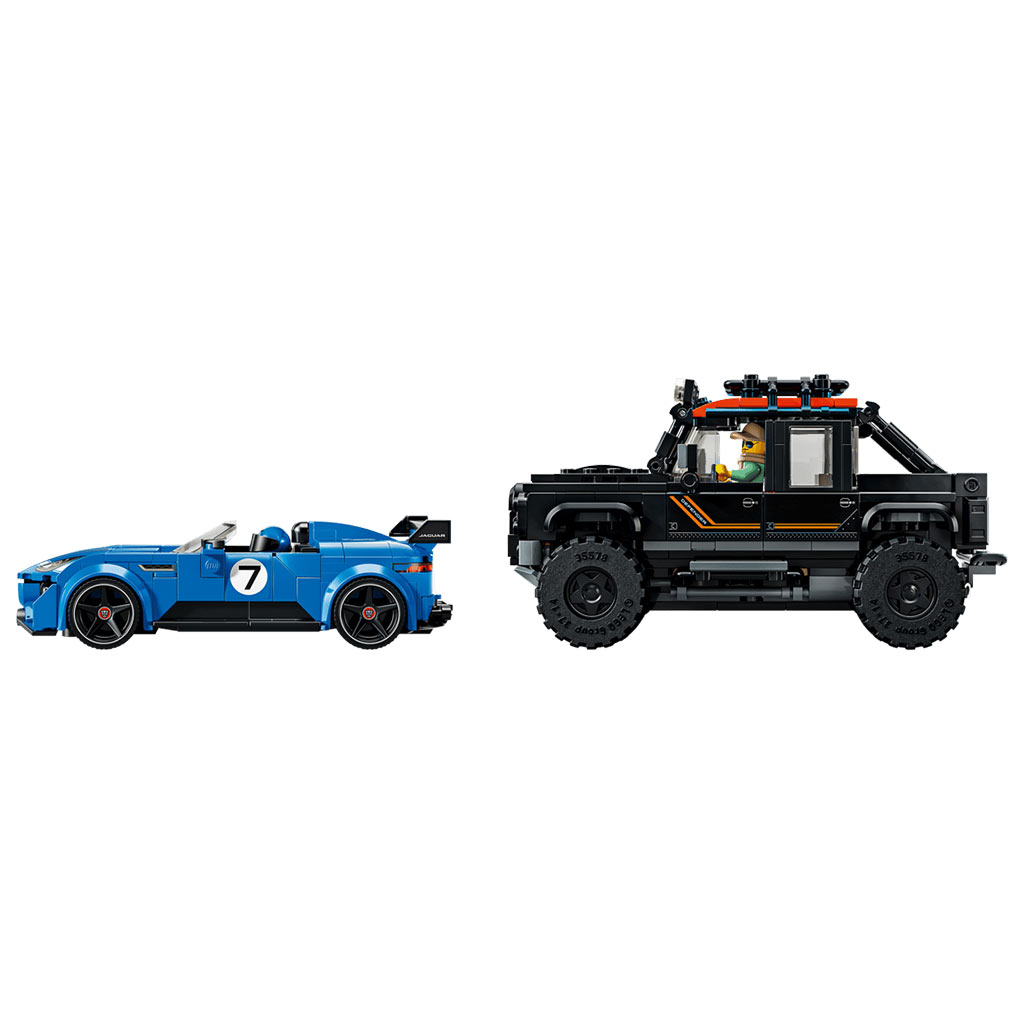 imagen de LEGO® Speed Champions: Jaguar Project 7 y Land Rover Defender (77264) 3