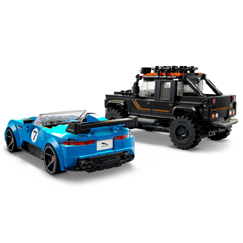 imagen de LEGO® Speed Champions: Jaguar Project 7 y Land Rover Defender (77264) 5