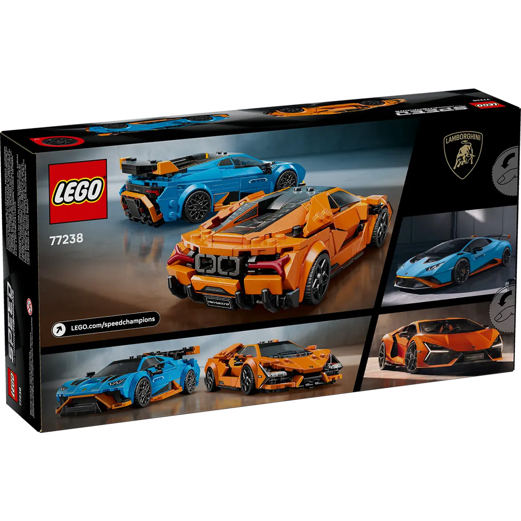 imagen de LEGO® Speed Champions: Lamborghini Revuelto y Huracán STO (77238) 6