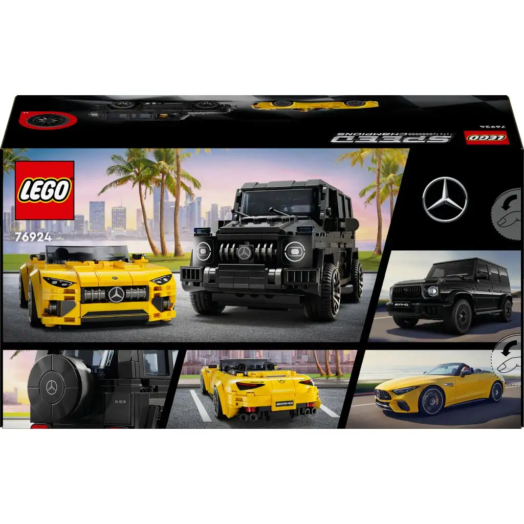 imagen de LEGO® Speed Champions: Mercedes-AMG G 63 y Mercedes-AMG SL 63 (76924) 2