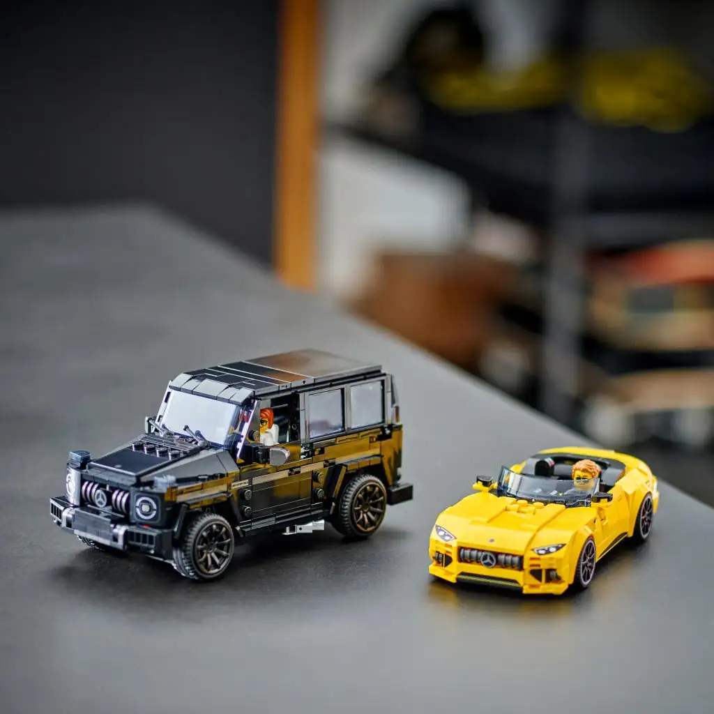 imagen de LEGO® Speed Champions: Mercedes-AMG G 63 y Mercedes-AMG SL 63 (76924) 5