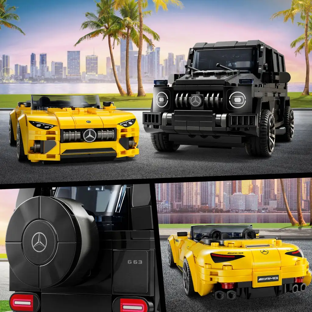 imagen de LEGO® Speed Champions: Mercedes-AMG G 63 y Mercedes-AMG SL 63 (76924) 8