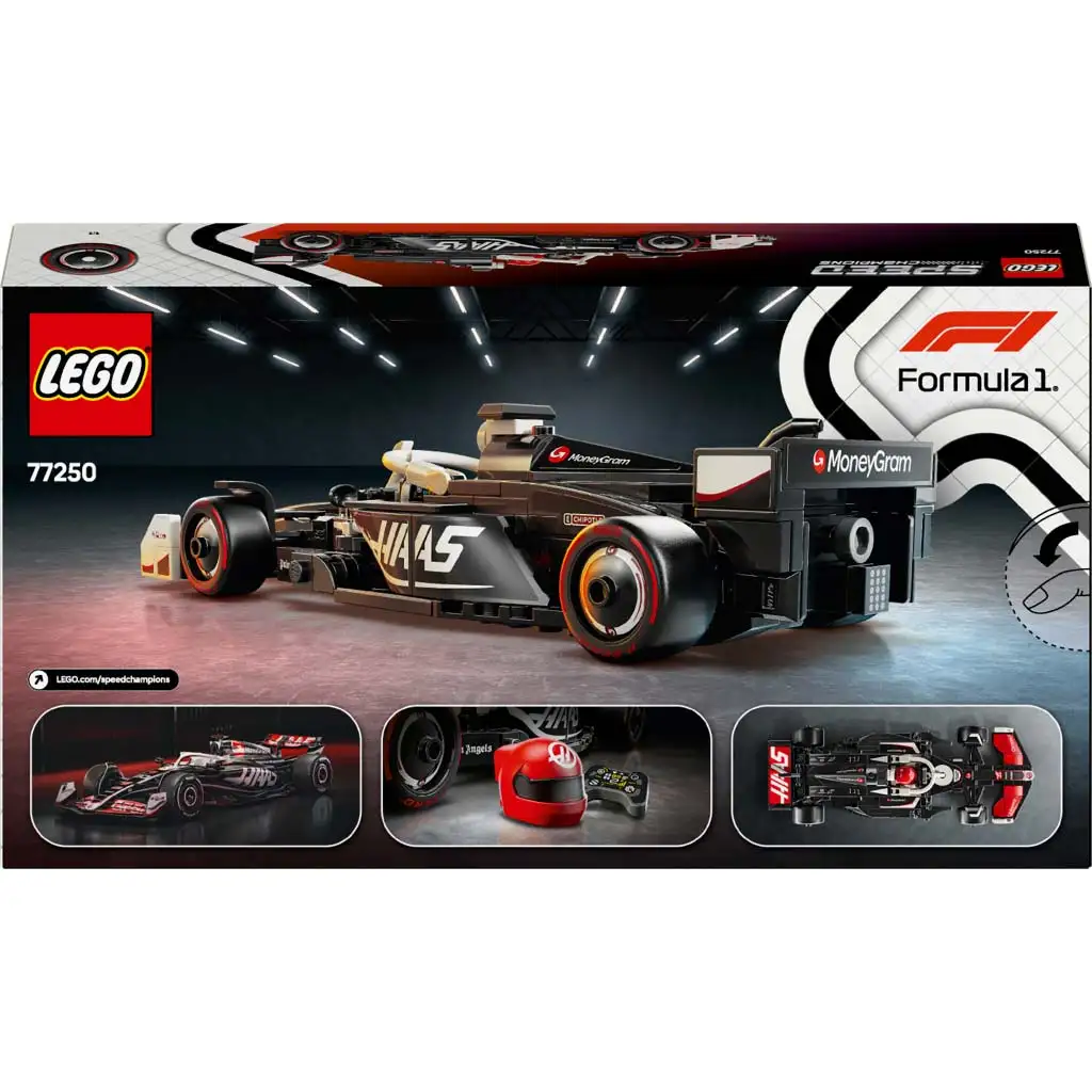 imagen de LEGO® Speed Champions: MoneyGram Haas F1® Team VF-24 coche de carreras (77250) 2