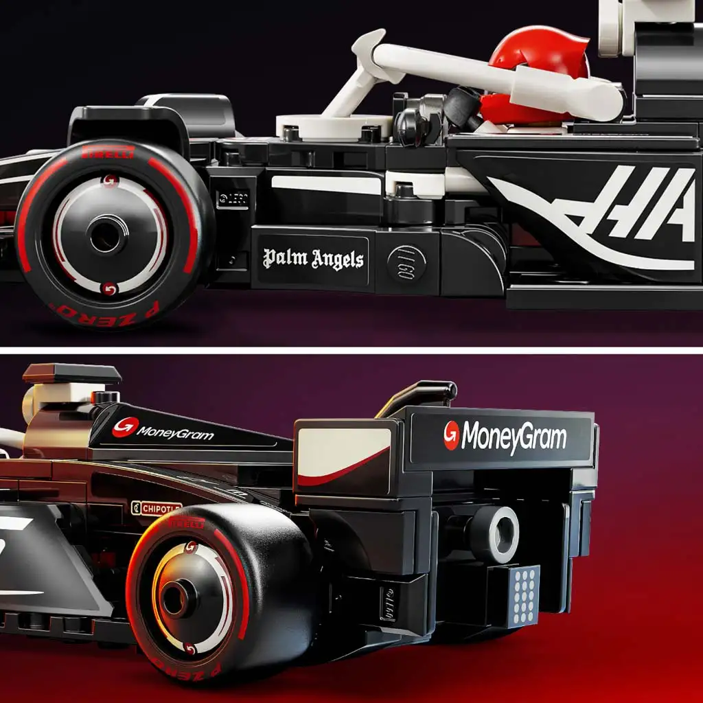 imagen de LEGO® Speed Champions: MoneyGram Haas F1® Team VF-24 coche de carreras (77250) 4