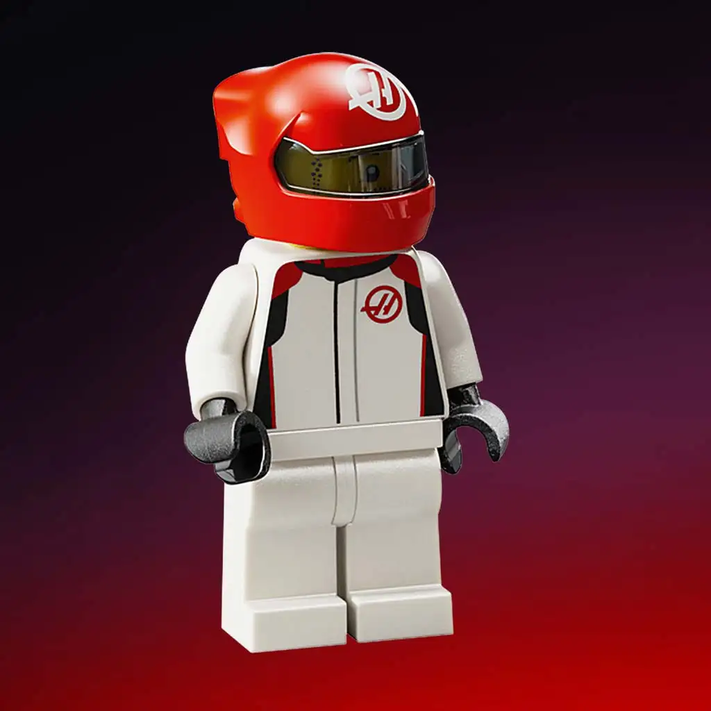 imagen de LEGO® Speed Champions: MoneyGram Haas F1® Team VF-24 coche de carreras (77250) 5