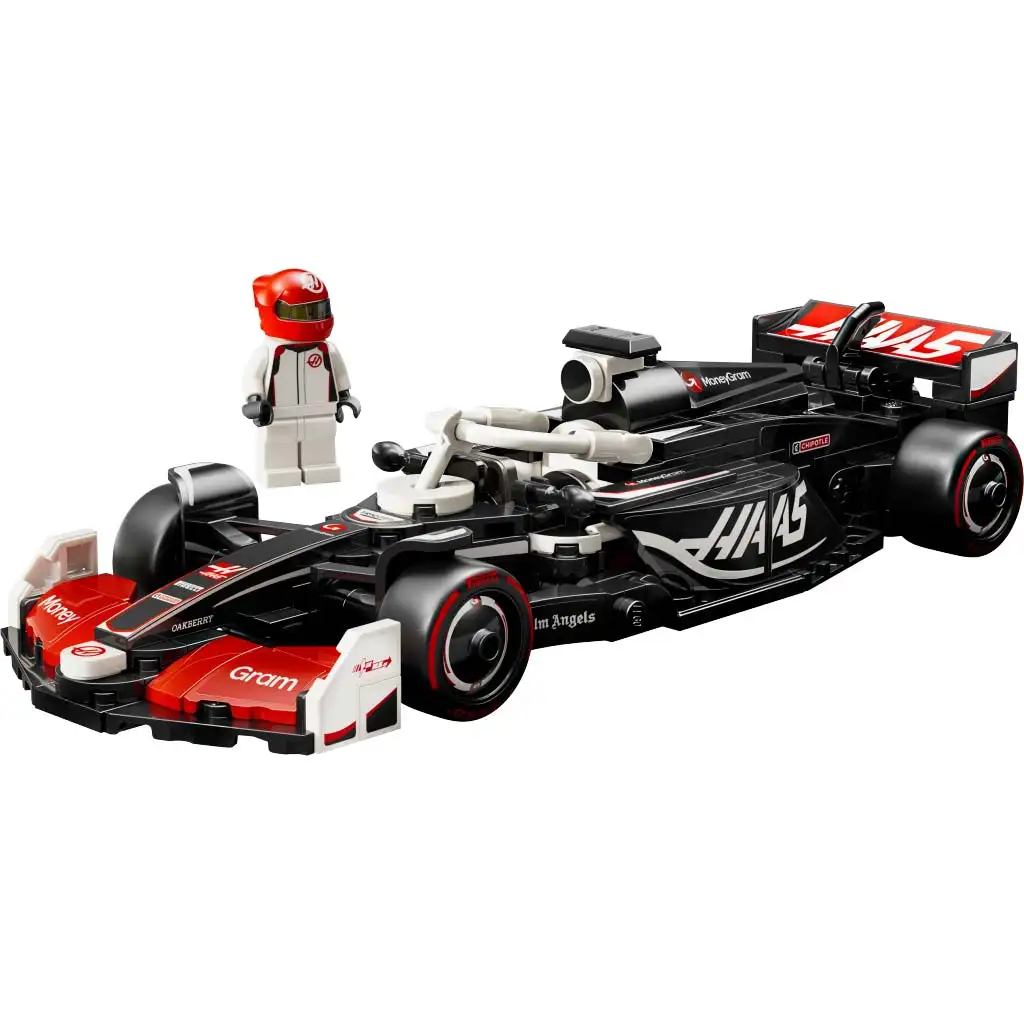 imagen de LEGO® Speed Champions: MoneyGram Haas F1® Team VF-24 coche de carreras (77250) 6