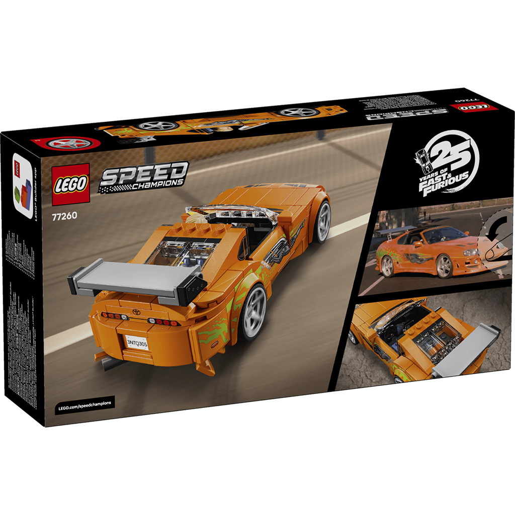 imagen de LEGO® Speed Champions: Rápido y Furioso Toyota Supra MK4 (77860) 6