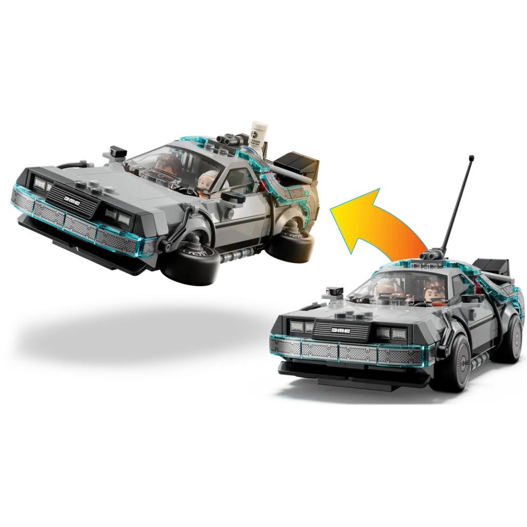imagen de LEGO® Speed Champions: Regreso al Futuro Coche del Tiempo (77256) 3