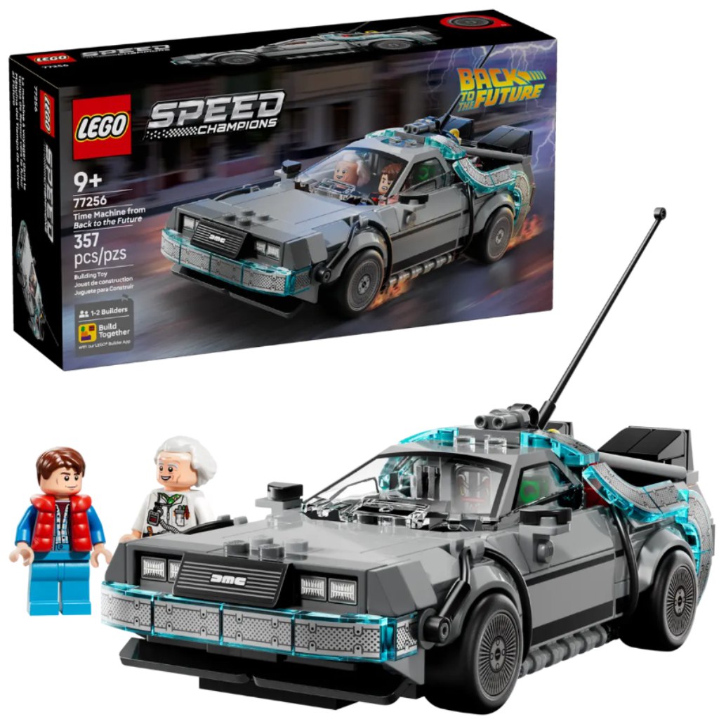 imagen de LEGO® Speed Champions: Regreso al Futuro Coche del Tiempo (77256) 1