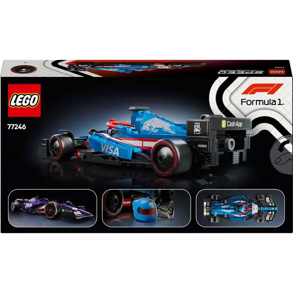 imagen de LEGO® Speed Champions: Visa Cash App RB VCARB 01 F1® coche de carreras (77246) 2