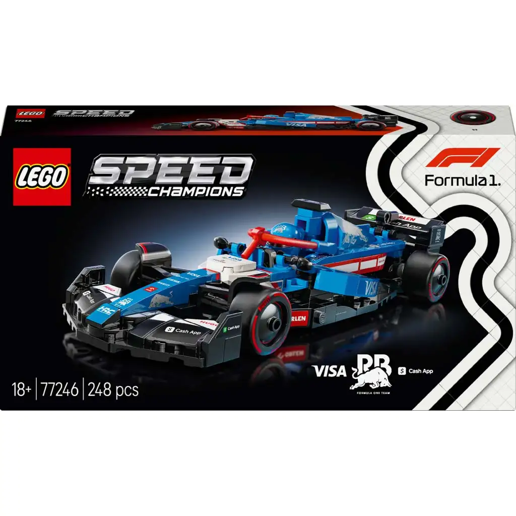 imagen de LEGO® Speed Champions: Visa Cash App RB VCARB 01 F1® coche de carreras (77246) 1