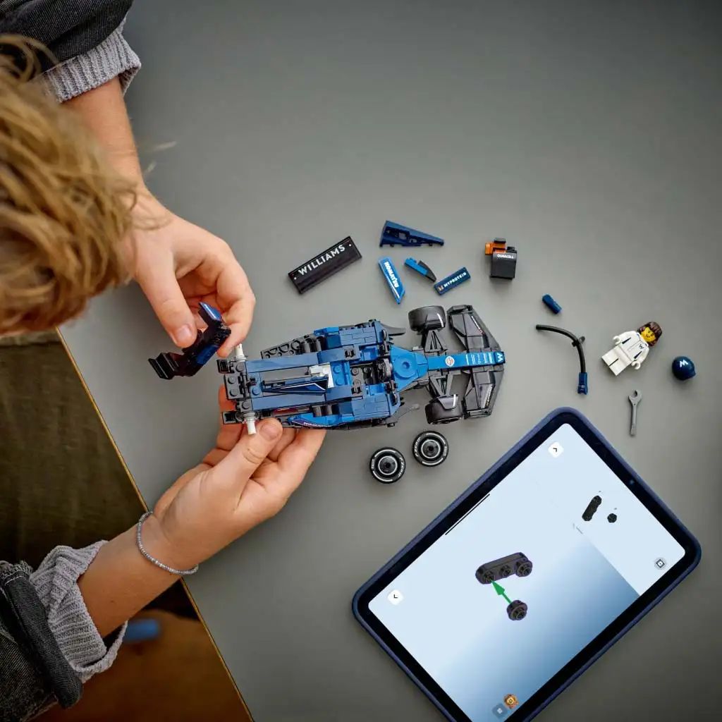 imagen de LEGO® Speed Champions: Williams Racing FW46 F1® coche de carreras (77249) 3